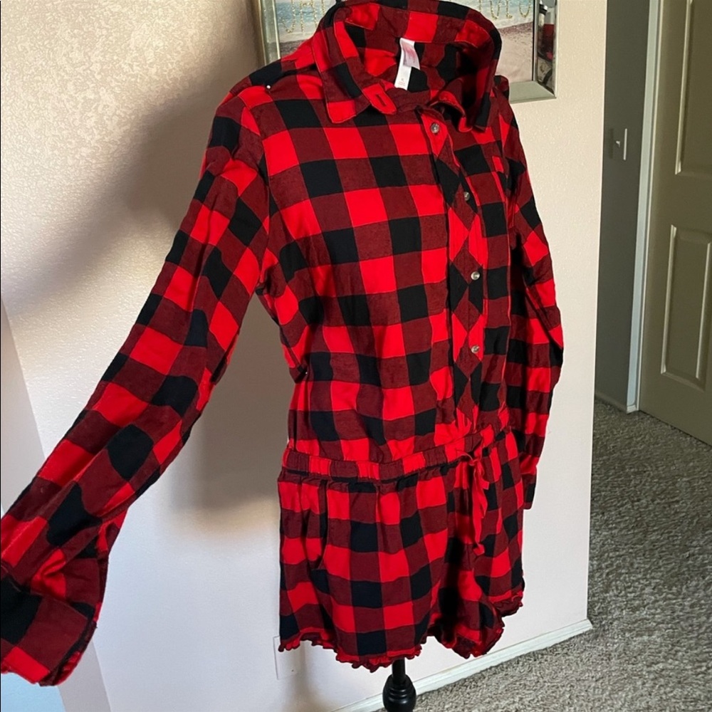 Buffalo plaid sleepwear